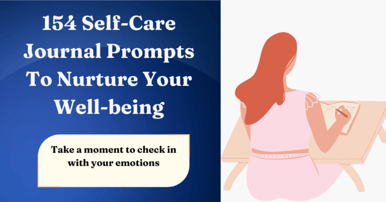 self-care journal prompts